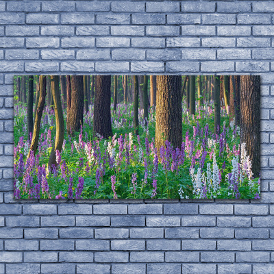 Bild canvas Skogsblommor Natur