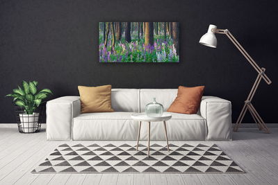 Bild canvas Skogsblommor Natur