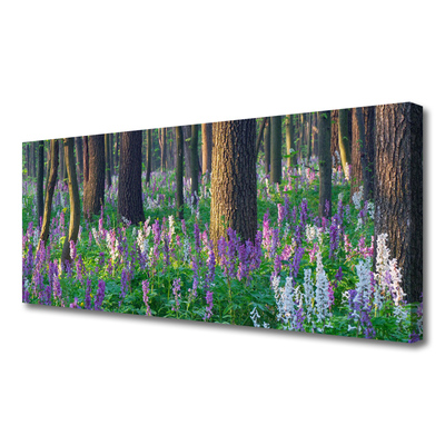 Bild canvas Skogsblommor Natur