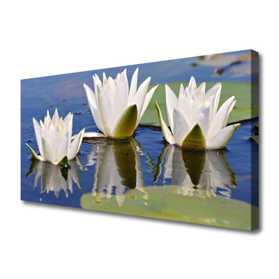 Fototryck canvas Blommor Växt