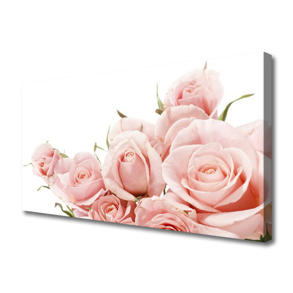 Canvas bild Roses Blommor Plant