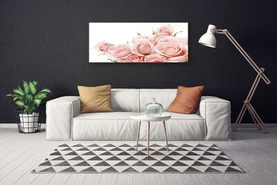 Canvas bild Roses Blommor Plant