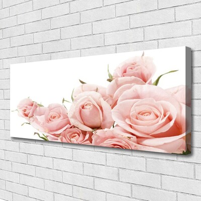 Canvas bild Roses Blommor Plant