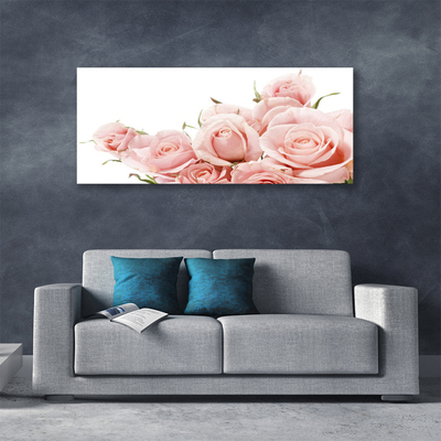 Canvas bild Roses Blommor Plant