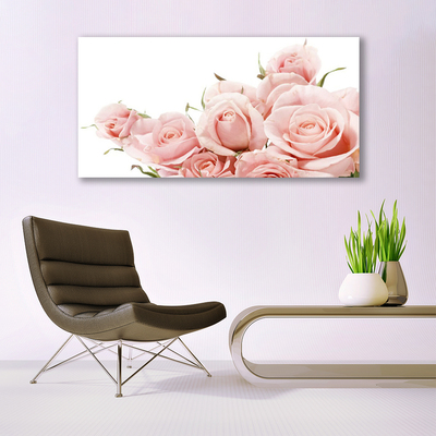 Canvas bild Roses Blommor Plant