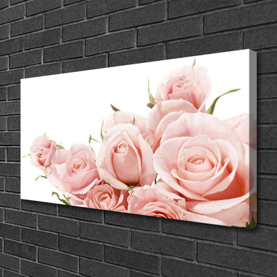 Canvas bild Roses Blommor Plant