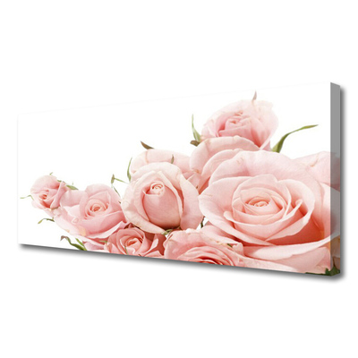 Canvas bild Roses Blommor Plant