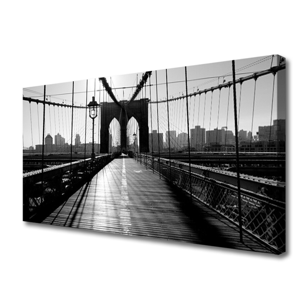 Fototryck canvas Bro arkitektur