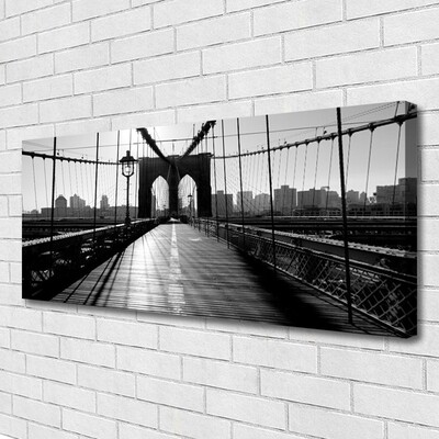 Fototryck canvas Bro arkitektur