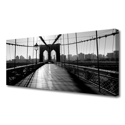 Fototryck canvas Bro arkitektur