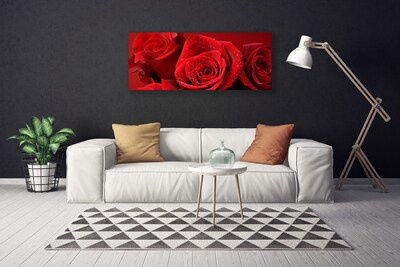 Canvas bild Rosor Blommor