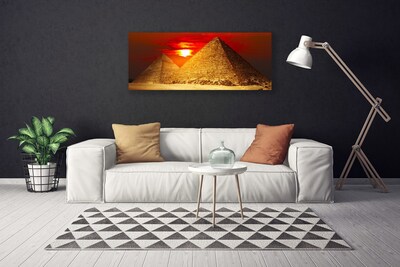 Foto på canvas Pyramidarkitektur