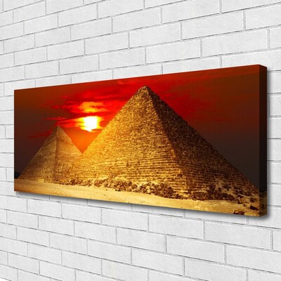 Foto på canvas Pyramidarkitektur