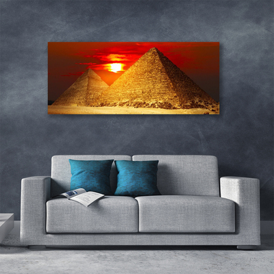 Foto på canvas Pyramidarkitektur