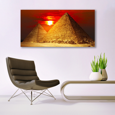 Foto på canvas Pyramidarkitektur