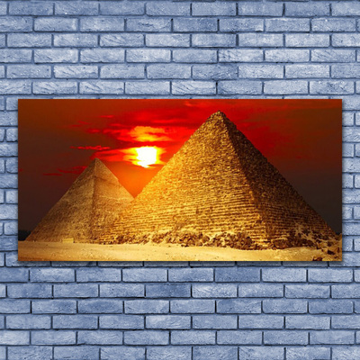 Foto på canvas Pyramidarkitektur