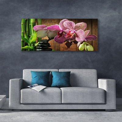 Fototryck canvas Blommor bambu växt