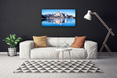 Canvas bild Lake Mountain Landskap