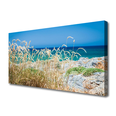 Canvas bild Strandlandskap