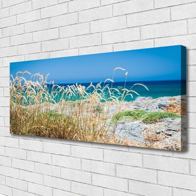 Canvas bild Strandlandskap