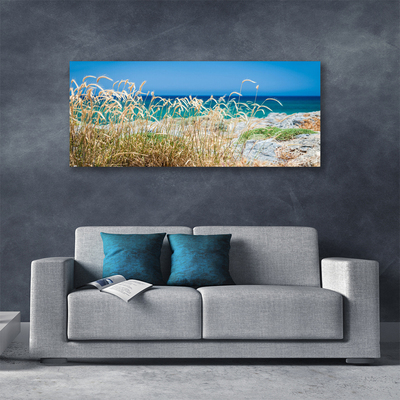 Canvas bild Strandlandskap