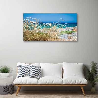 Canvas bild Strandlandskap