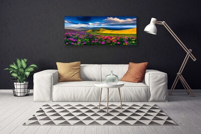 Fototryck canvas Ängsblommor Naturväxt