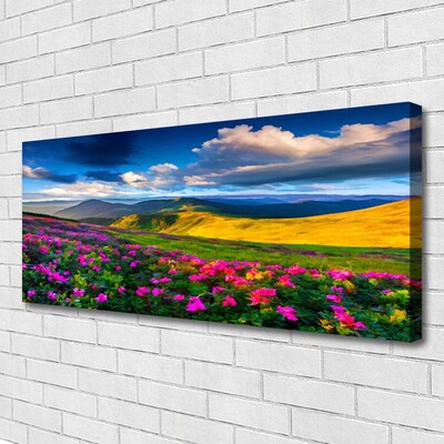 Fototryck canvas Ängsblommor Naturväxt