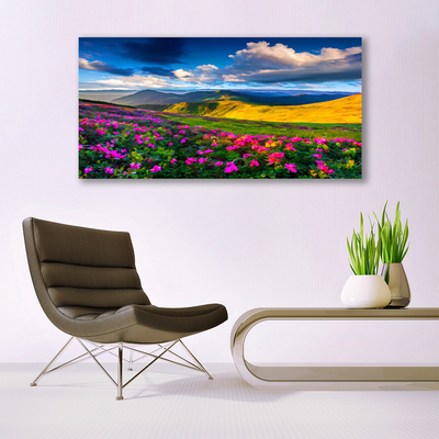 Fototryck canvas Ängsblommor Naturväxt