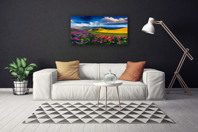 Fototryck canvas Ängsblommor Naturväxt