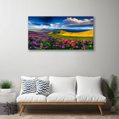 Fototryck canvas Ängsblommor Naturväxt