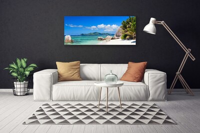 Canvas bild Ocean Beach Landskap