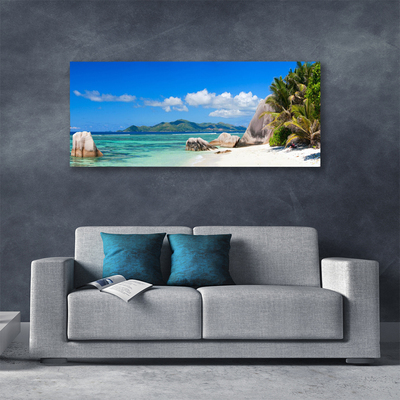 Canvas bild Ocean Beach Landskap