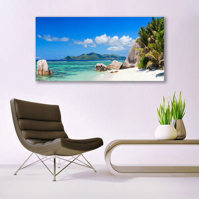 Canvas bild Ocean Beach Landskap