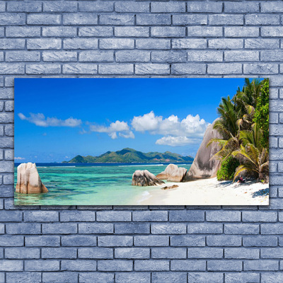 Canvas bild Ocean Beach Landskap