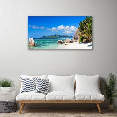 Canvas bild Ocean Beach Landskap