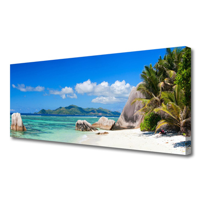 Canvas bild Ocean Beach Landskap