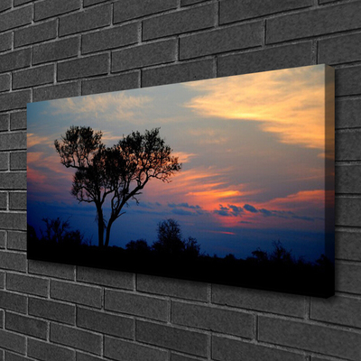 Fototryck canvas Natur träd