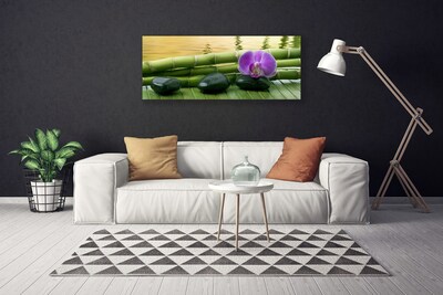 Bild på canvas Blomstenar Bambu Natur