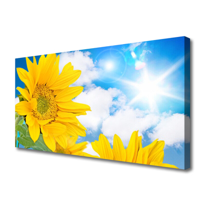 Canvas bild Blommor Växtnatur