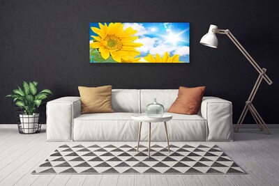 Canvas bild Blommor Växtnatur