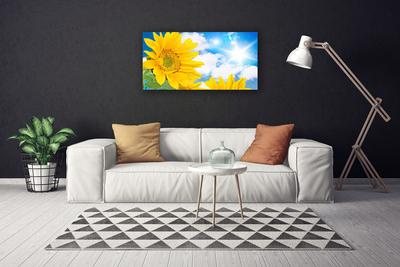 Canvas bild Blommor Växtnatur