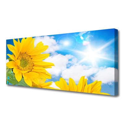 Canvas bild Blommor Växtnatur