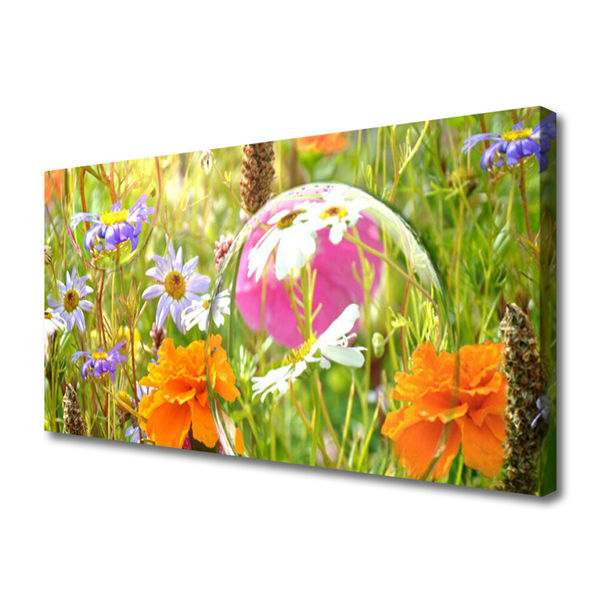 Fototryck canvas Blommor Växtnatur