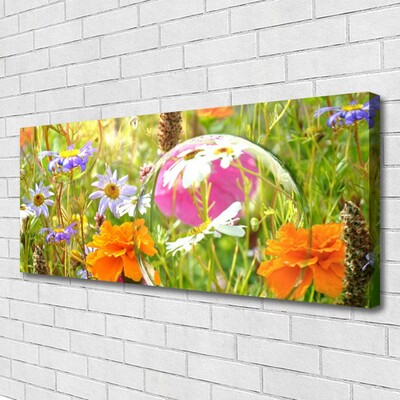 Fototryck canvas Blommor Växtnatur