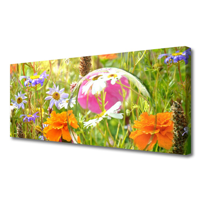 Fototryck canvas Blommor Växtnatur