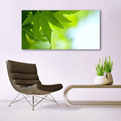 Fototryck canvas Lämnar Naturväxt