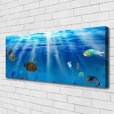 Canvas bild Fisk Natur