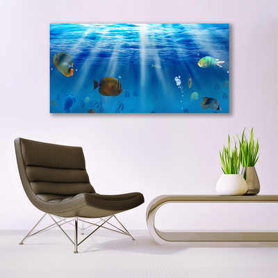 Canvas bild Fisk Natur