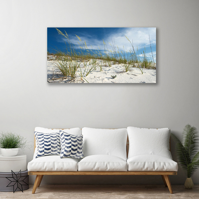 Foto på canvas Strandlandskap